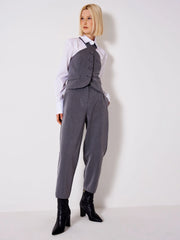 Pantaloni carrot fit